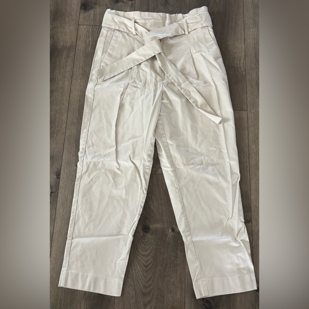 Ann Taylor Cream Petite Pants